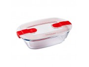 Pyrex Cook & Heat Bowl with Lid (0.4L / 17 x 20 x 5cm)	